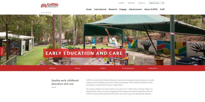 Childcare - Griffith University
