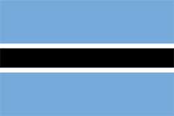 Botswana Flag PNG Image