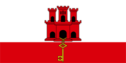 Gibraltar Flag PNG Image