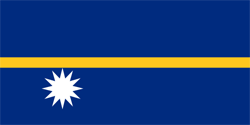 Nauru Flag PNG Image