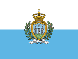 San Marino Flag PNG Image