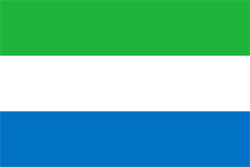 Sierra Leone Flag PNG Image