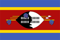 Swaziland Flag PNG Image