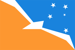 Tierra del Fuego Flag PNG Image
