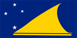 Tokelau Islands Flag PNG Image